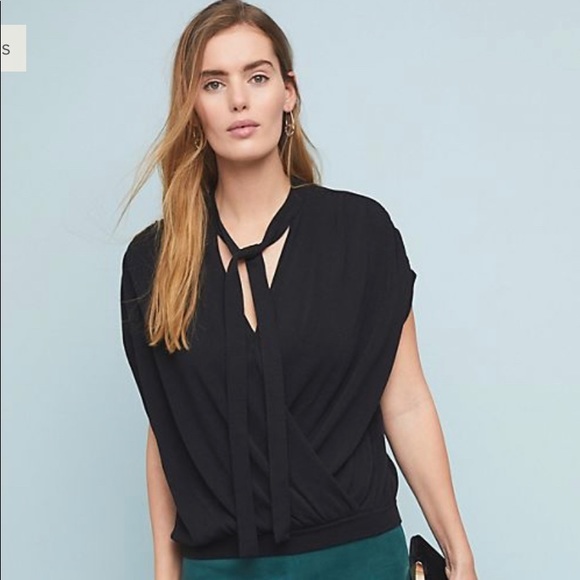 Anthropologie Tops - Anthropologie Rambuteau Surplice Top